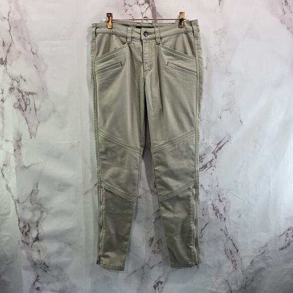511 Tactical Pants Womens 6 Reg Khaki Tan Beige Wyldcat Mid Rise Zipper Skinny - Picture 1 of 12